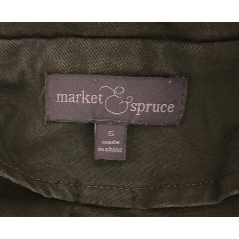 Market Spruce Green Anorak Hooded Utility Jacket Small Twilightcore Y2K Military